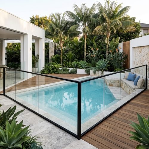 Pool Side _ Garden Area 1