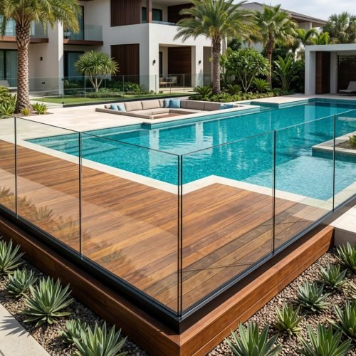 Pool Side _ Garden Area 4